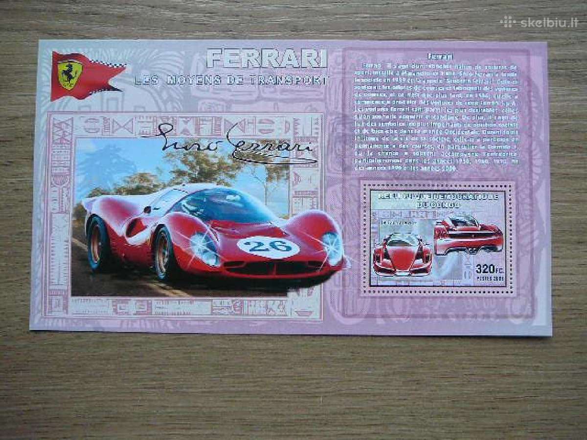 Automobiliai Ferrari 2006 Kongas kng37s