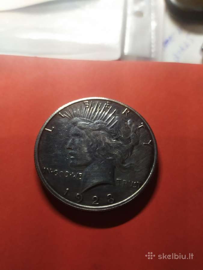 JAV 1 doleris, 1923(padirbtas) - nuotraukos Nr. 3