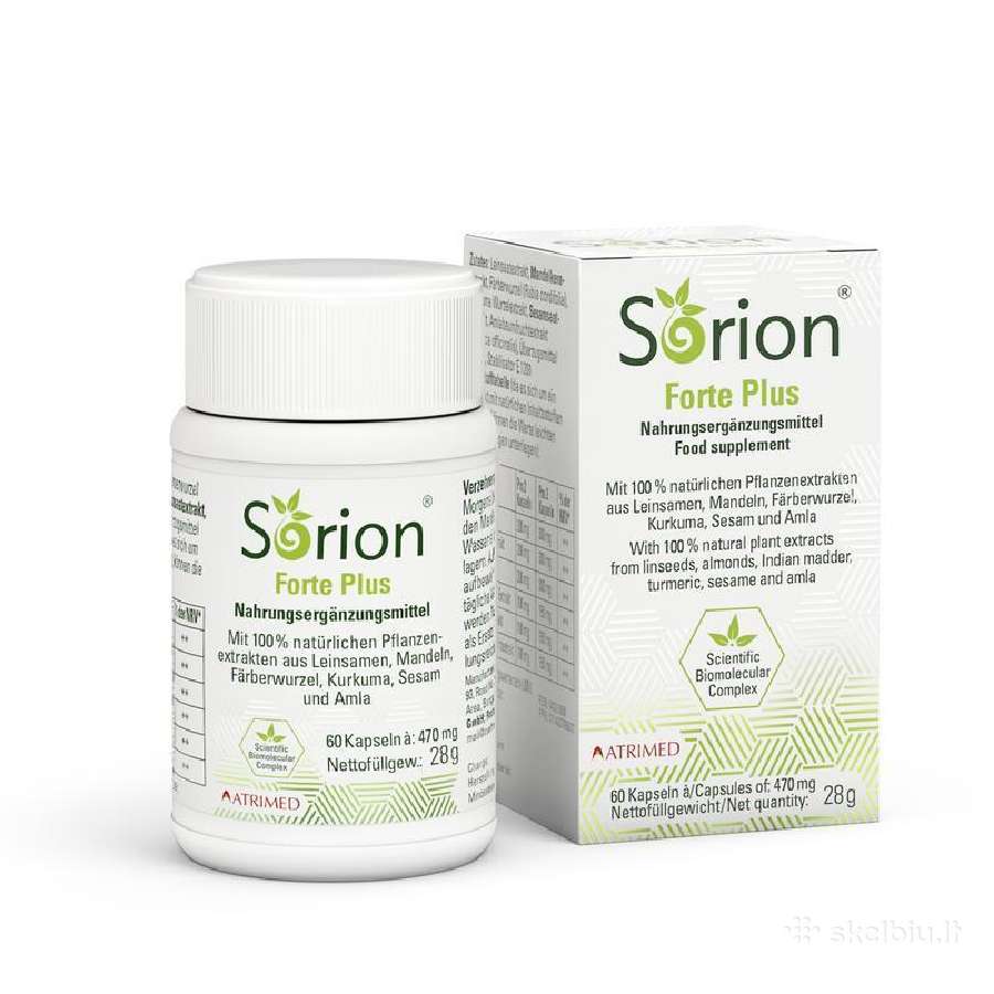 Sorion kremas, šampūnas žvynelinei, dermatitui - nuotraukos Nr. 3