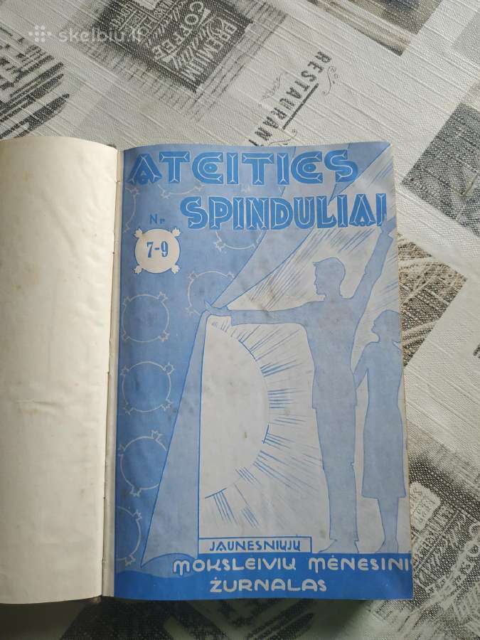 1933 m. jaunesniųjų moksleivių mėnesinis žurnalas - nuotraukos Nr. 2