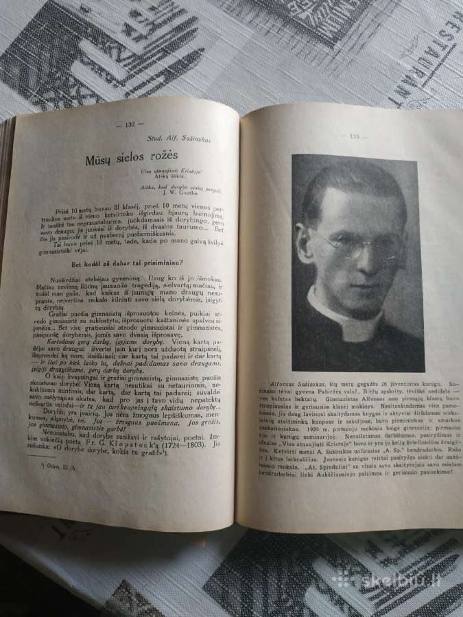 1933 m. jaunesniųjų moksleivių mėnesinis žurnalas - nuotraukos Nr. 5