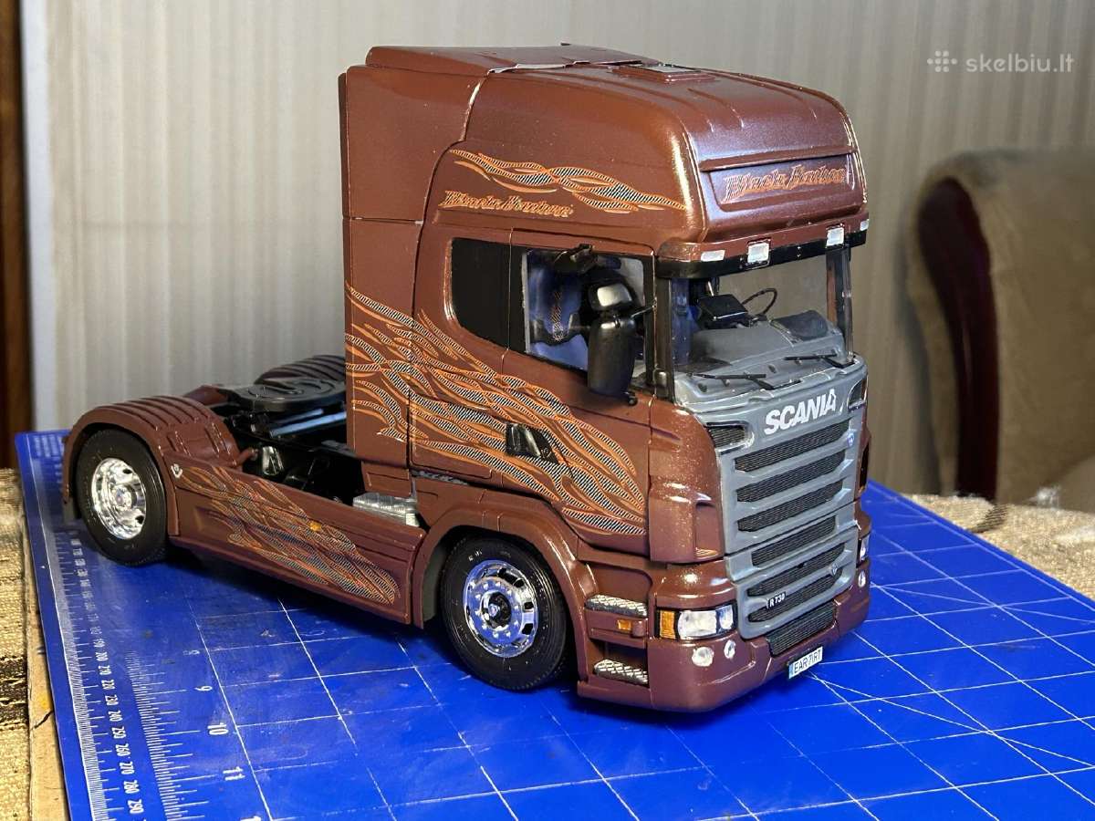 Parduodu 1/24 vilkiko Scania R730 modeli. - nuotraukos Nr. 7