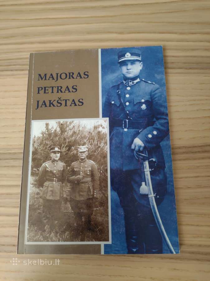 Knyga. Majoras Petras Jakštas