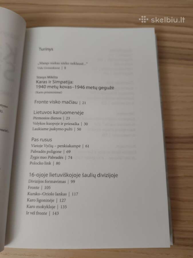 Knyga. Karas ir simpatija - nuotraukos Nr. 3