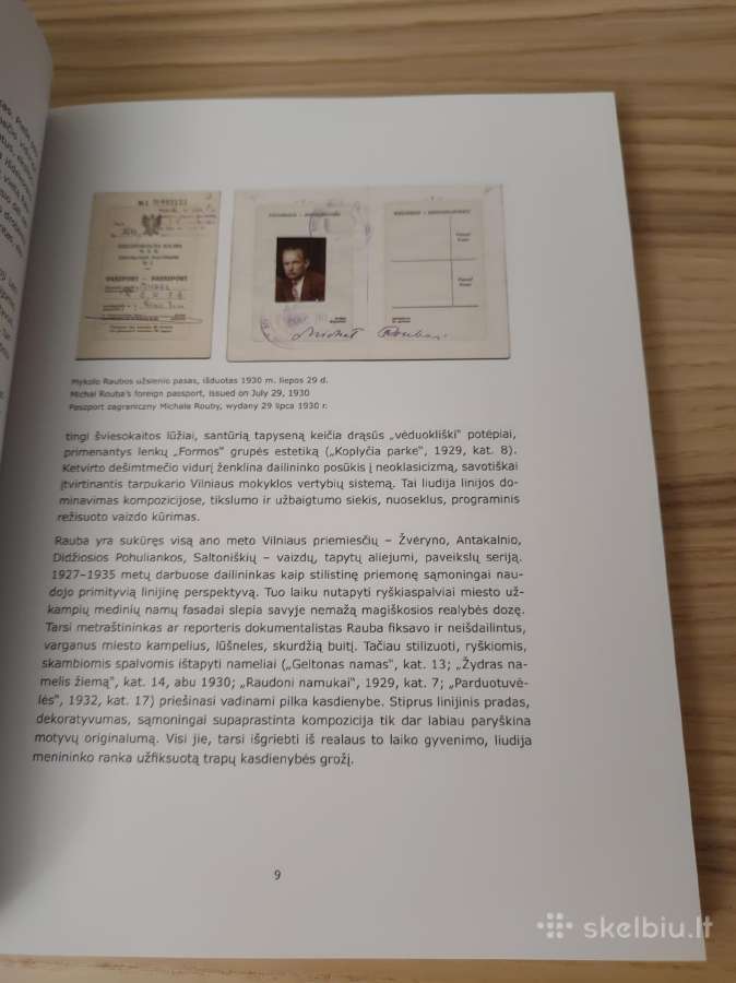 Knyga. Mykolo Raubos Vilnius. Lt Eng Pl - nuotraukos Nr. 2