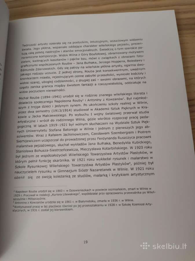 Knyga. Mykolo Raubos Vilnius. Lt Eng Pl - nuotraukos Nr. 9
