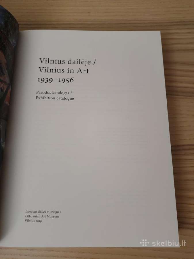 Knyga. Vilnius dailėje 1939-1956 - nuotraukos Nr. 2