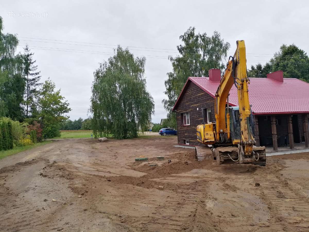 Tvenkinių Kasimas - Ekskavatorių Nuoma - nuotraukos Nr. 26