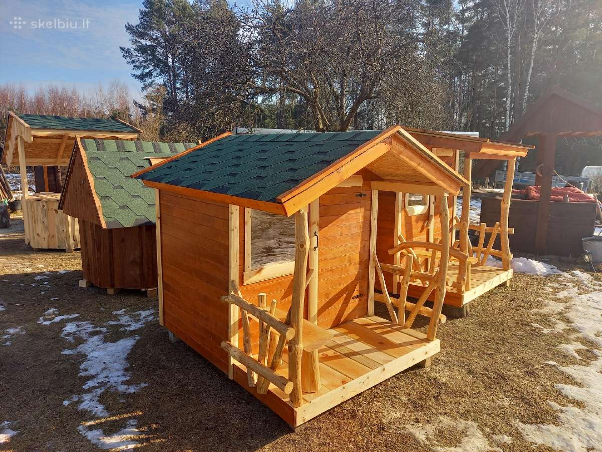 Vaikų žaidimų nameliai/aikštelės - nuotraukos Nr. 26