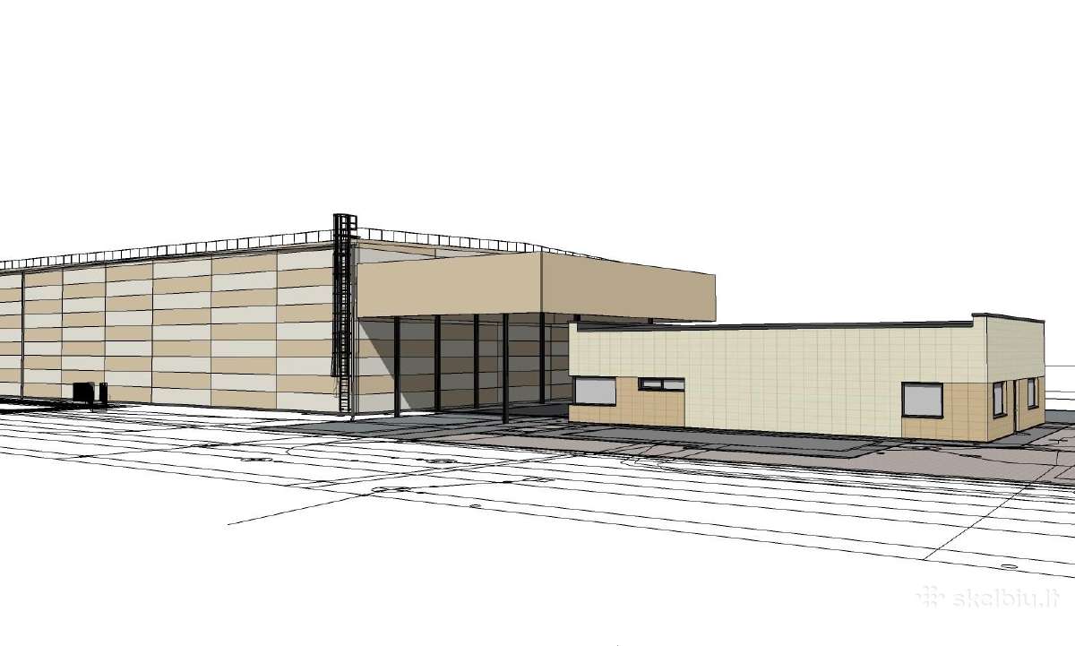Angarai fermos sandėliai projektavimas statyba - nuotraukos Nr. 13