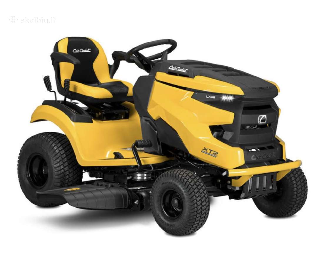 Vejos traktoriukas, žoliapjovė Cub Cadet Xt2 Ps107 - nuotraukos Nr. 3
