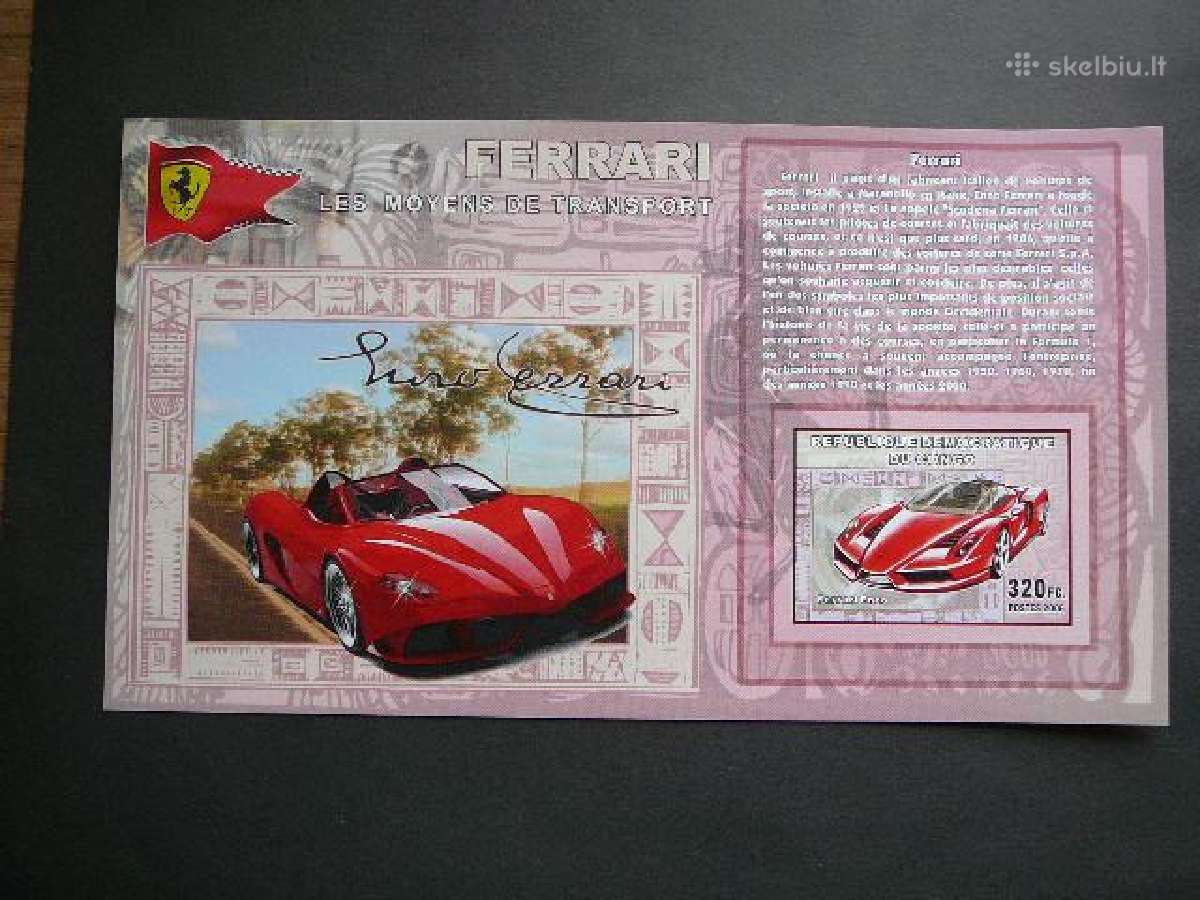 Automobiliai Ferrari 2006 Kongas kng40s