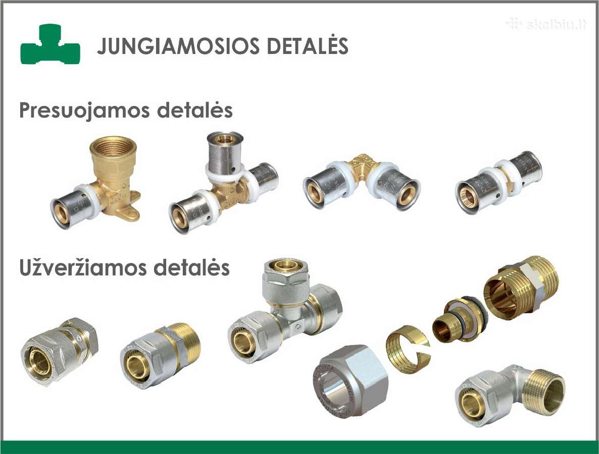 "Comisa" jungiamosios detalės ir kolektoriai - nuotraukos Nr. 2