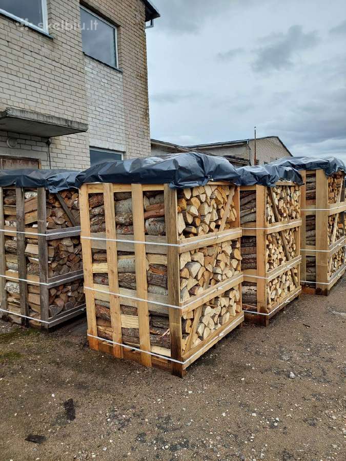 Parduodu skaldytas malkas konteineriuose - nuotraukos Nr. 2