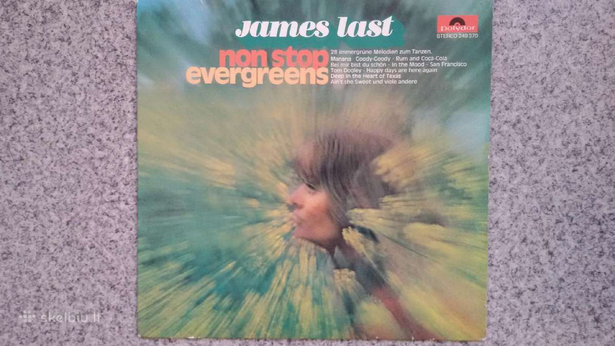 Vinilas Džeimso Lasto orkestras leidimas polydor