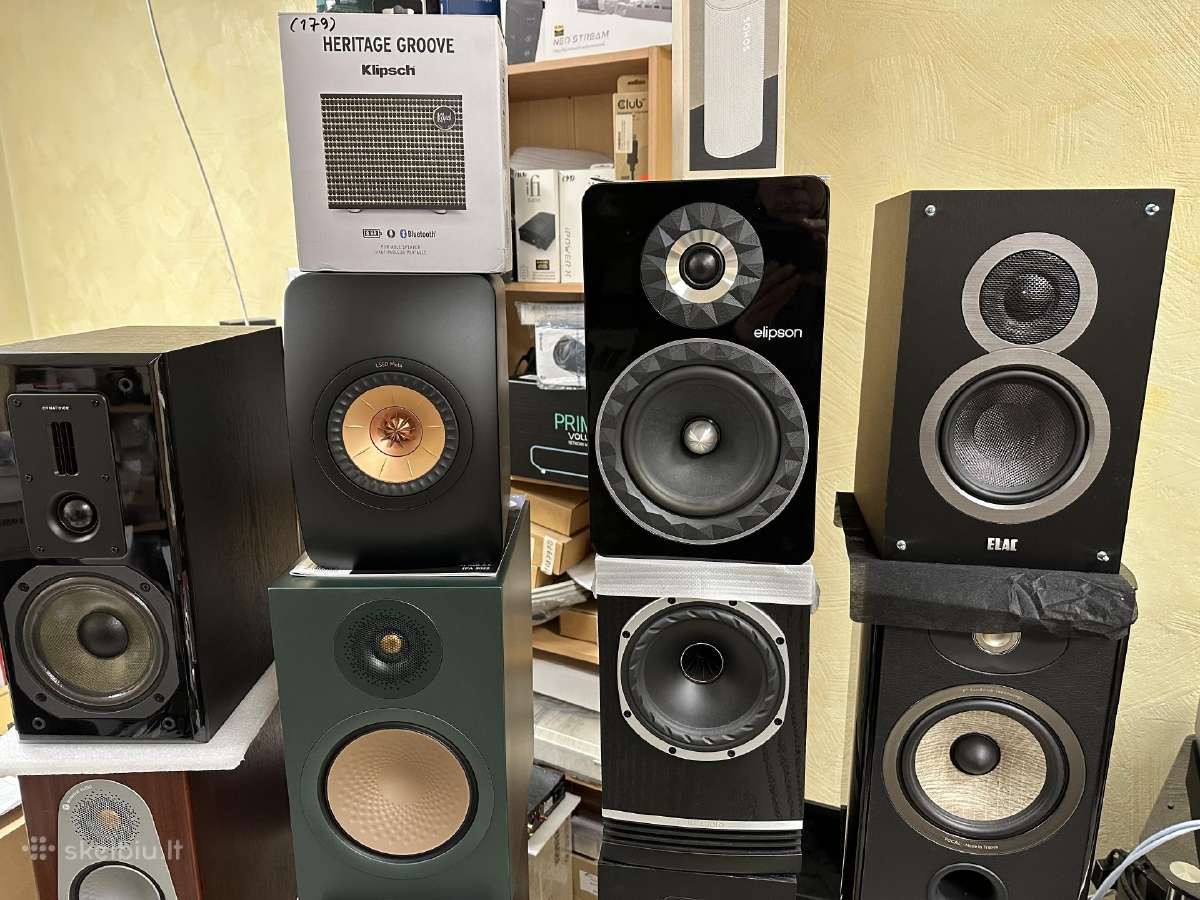 Elac Vela FS 408 High Gloss Black koloneles - nuotraukos Nr. 27