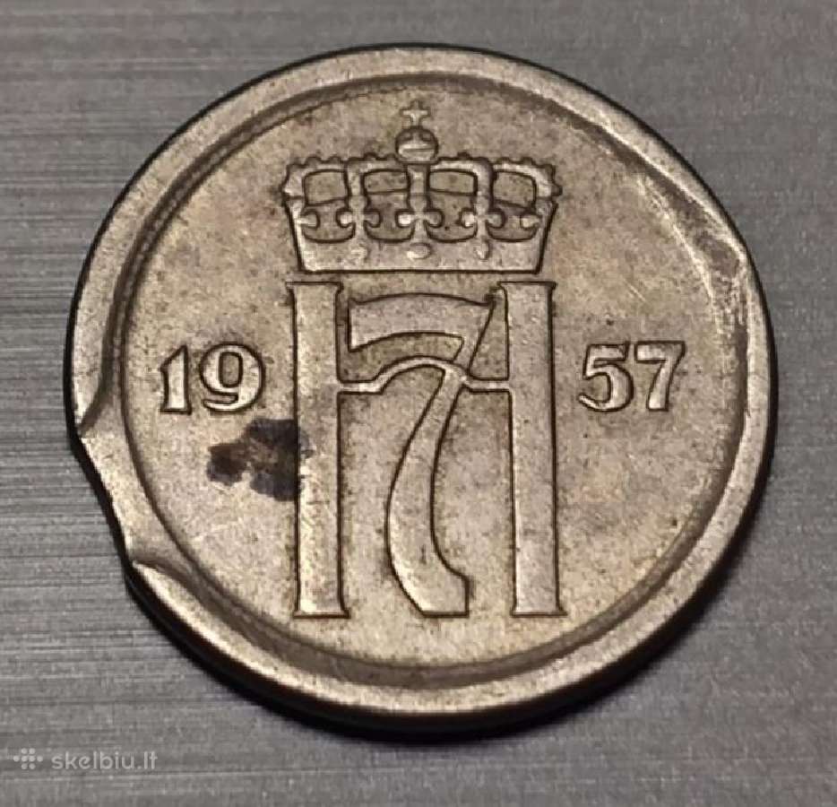 Brokas , 10 ore 1957 m. Norvegija