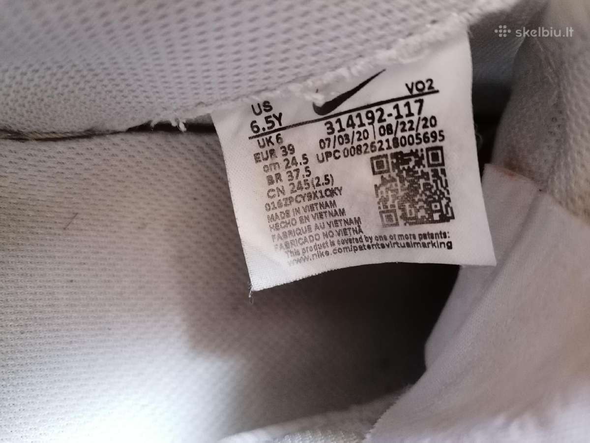 Nike Air Force 1 kedai kreipkitės 0 - nuotraukos Nr. 7