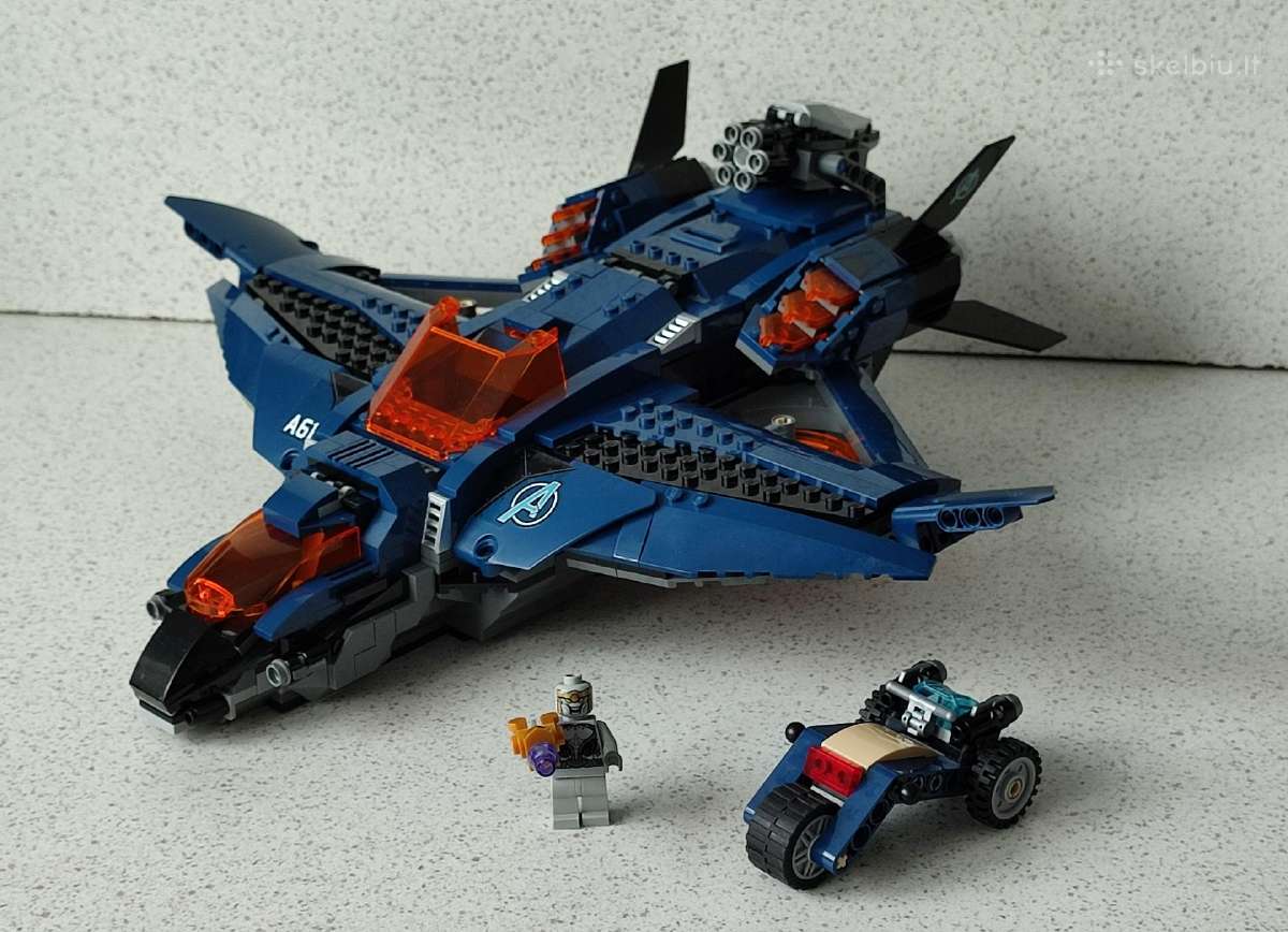 Lego Super Heroes 76126 Keršytojų Quinjet - nuotraukos Nr. 2