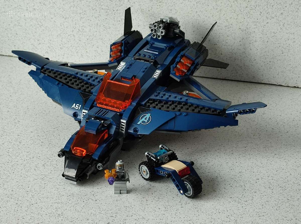 Lego Super Heroes 76126 Keršytojų Quinjet - nuotraukos Nr. 3