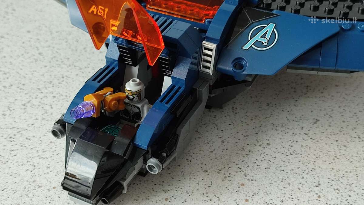 Lego Super Heroes 76126 Keršytojų Quinjet - nuotraukos Nr. 5