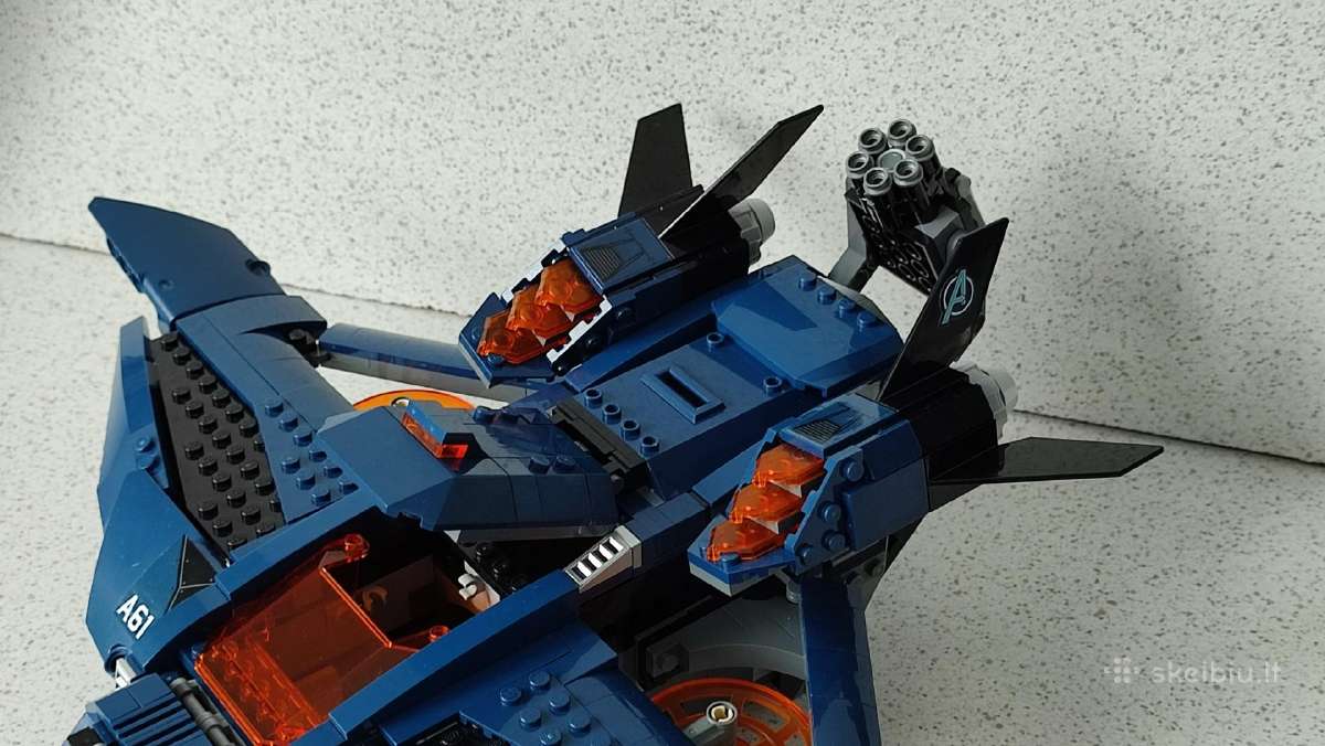 Lego Super Heroes 76126 Keršytojų Quinjet - nuotraukos Nr. 12