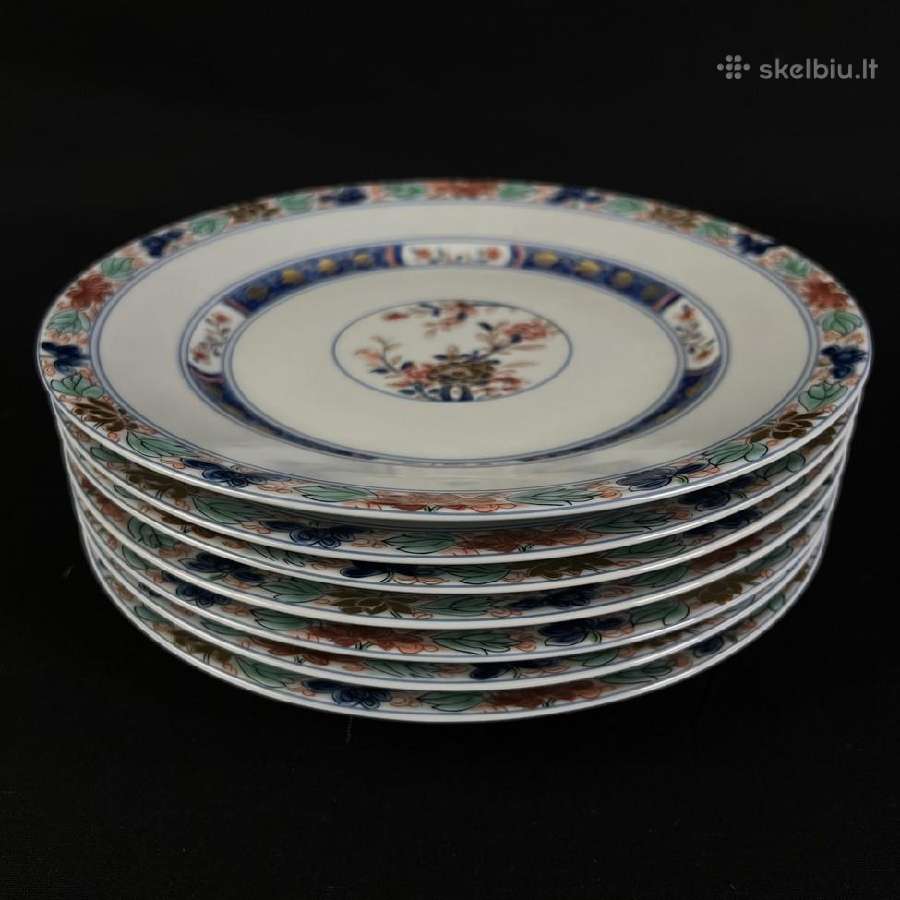 Porcelianinė lėkštė "raynaud limoges koutani" 6vnt - nuotraukos Nr. 5