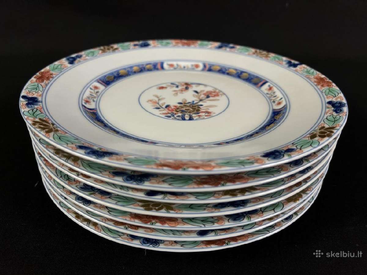 Porcelianinė lėkštė "raynaud limoges koutani" 6vnt - nuotraukos Nr. 7