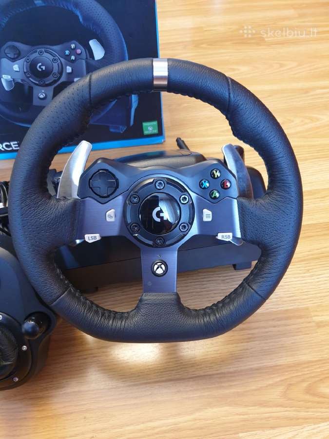 Logitech G920 vairas / Xbox One / Xbox Series / Pc - nuotraukos Nr. 2