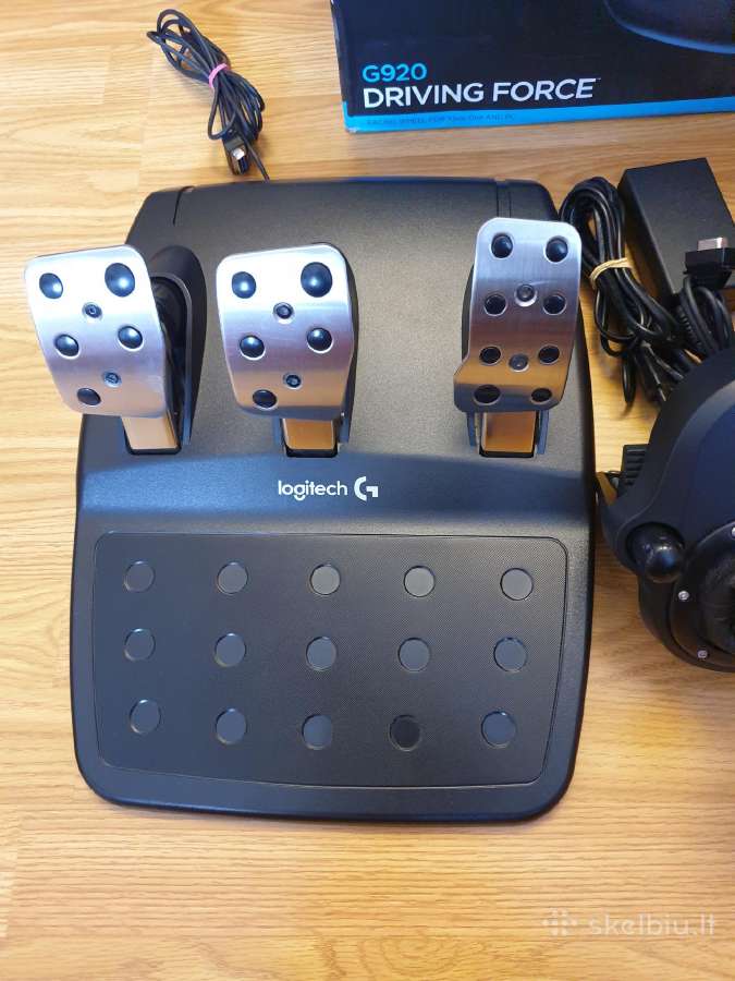 Logitech G920 vairas / Xbox One / Xbox Series / Pc - nuotraukos Nr. 4