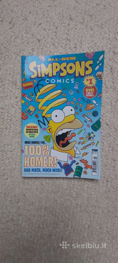 Simpsons comics žurnalai - nuotraukos Nr. 2
