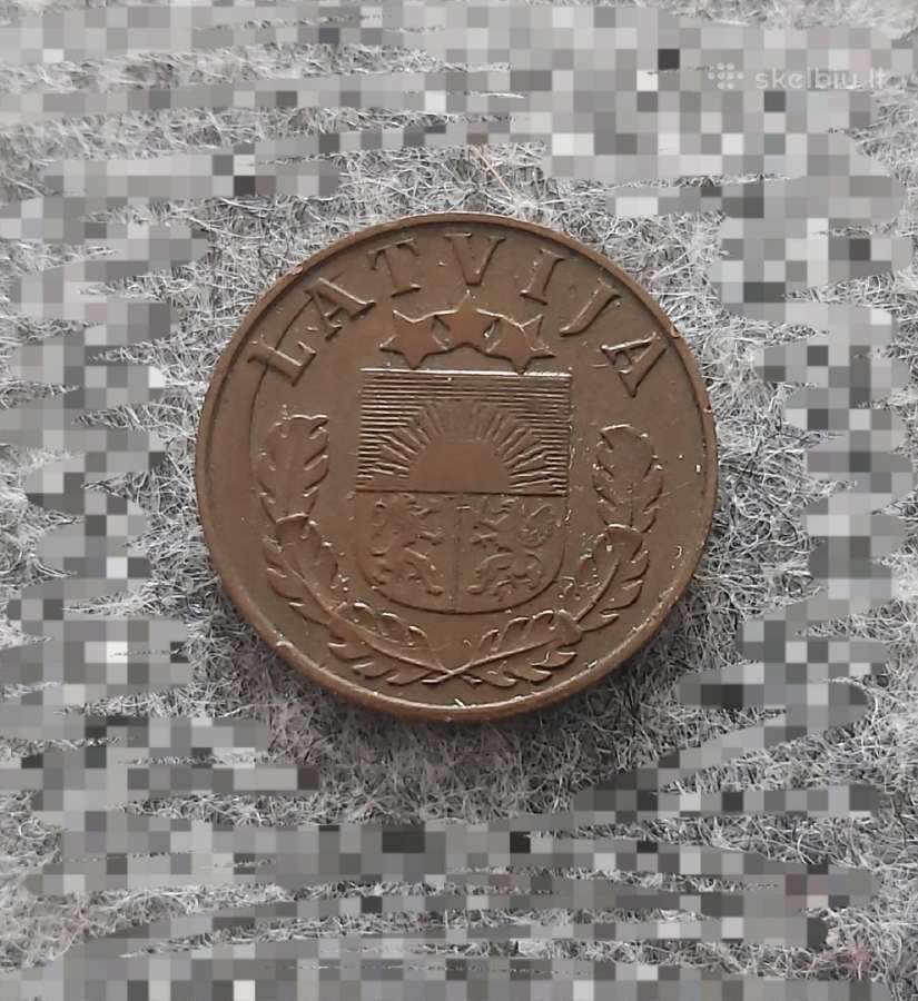 1 santimas brokas . Latvija