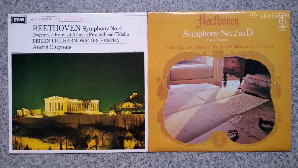 Vinilas Beethoven klasika 2vnt. plokštelės - nuotraukos Nr. 3