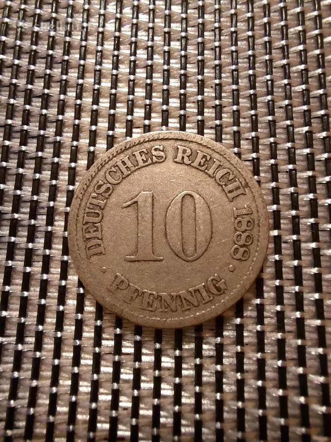 10 pfennig 1888 A