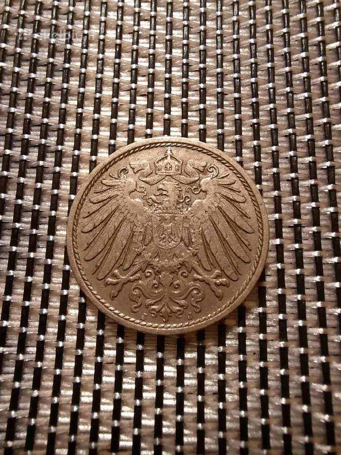 10 pfennig 1913 J - nuotraukos Nr. 2