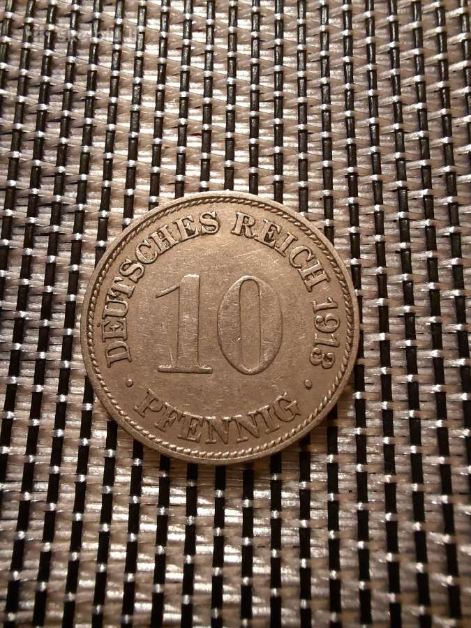 10 pfennig 1913 G
