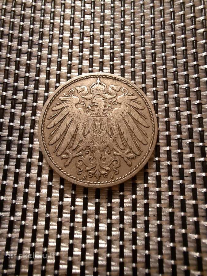 10 pfennig 1908 J - Vokietija - nuotraukos Nr. 2