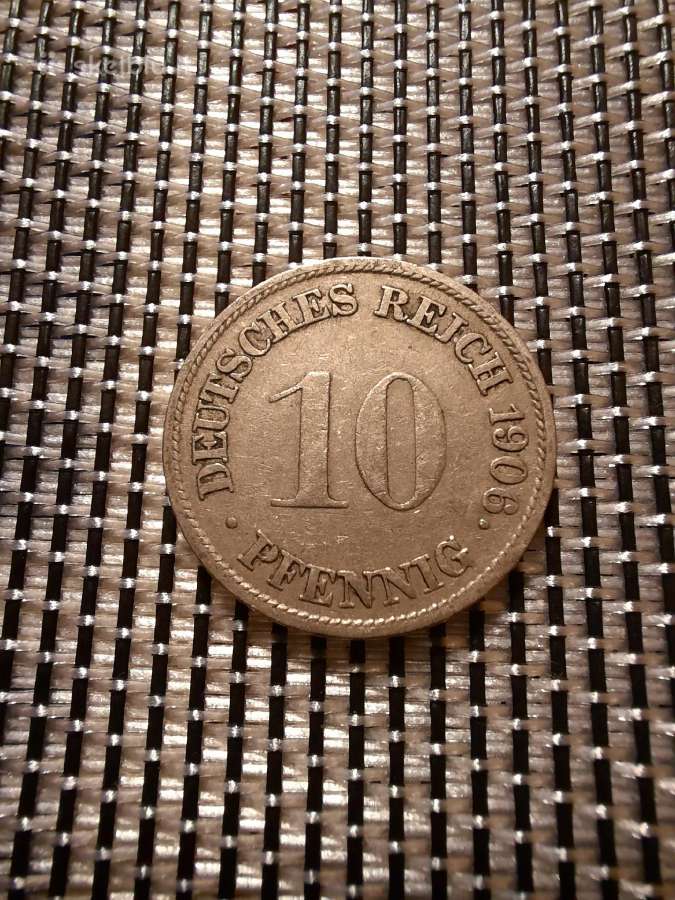10 pfennig 1906 G - Vokietija