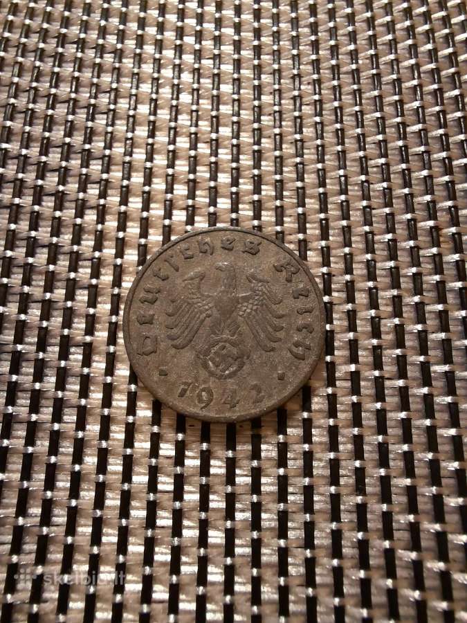 1 pfennig 1942 E - Vokietija - nuotraukos Nr. 2