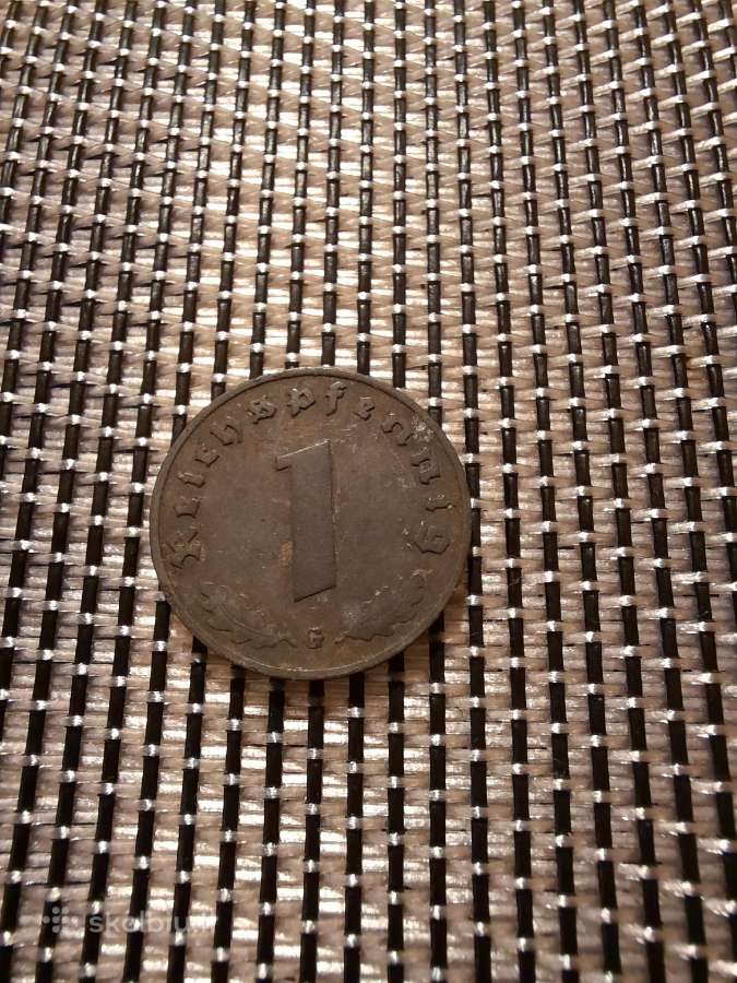 1 pfennig 1940 G - Vokietija