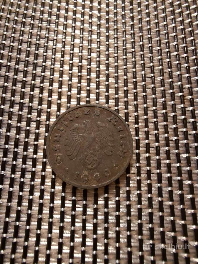 1 pfennig 1940 G - Vokietija - nuotraukos Nr. 2