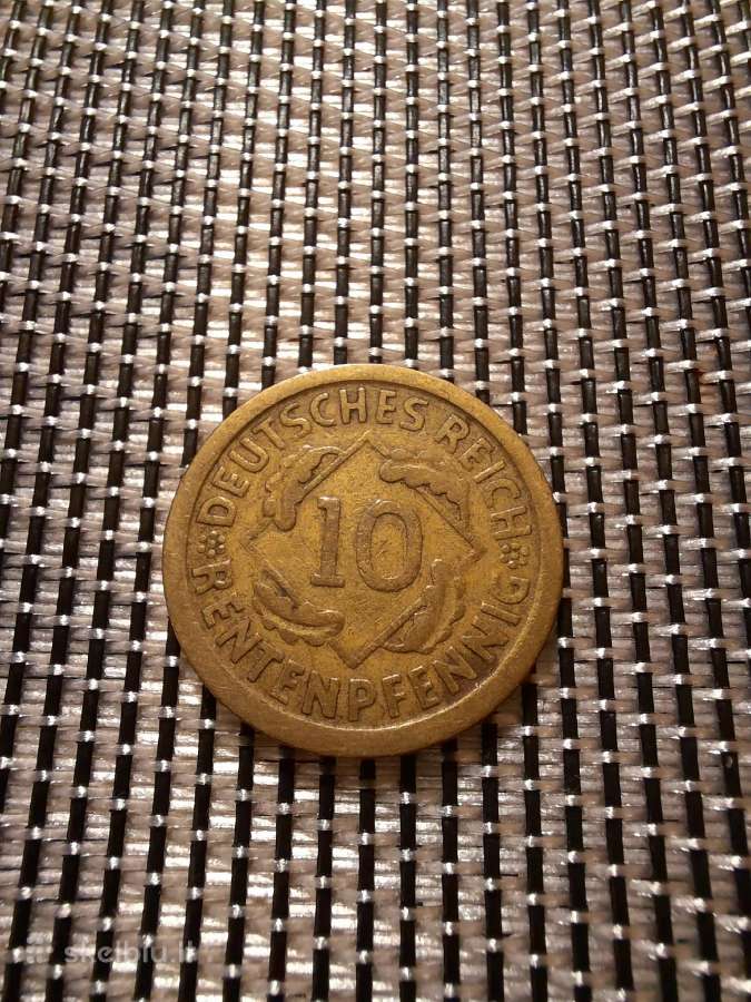 10 pfennig 1924 E - Vokietija