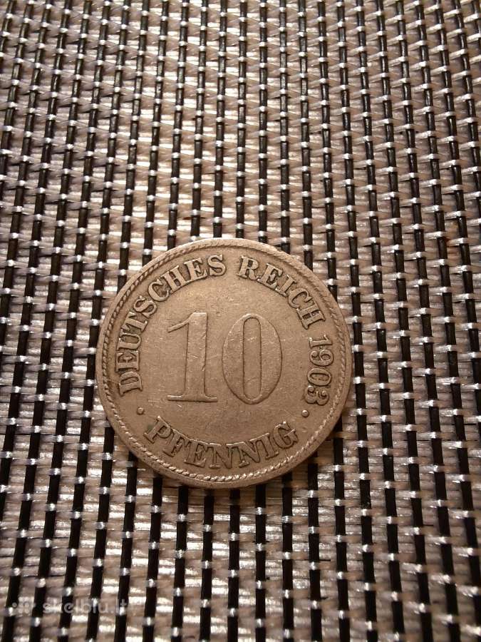 10 pfennig 1903 G - Vokietija