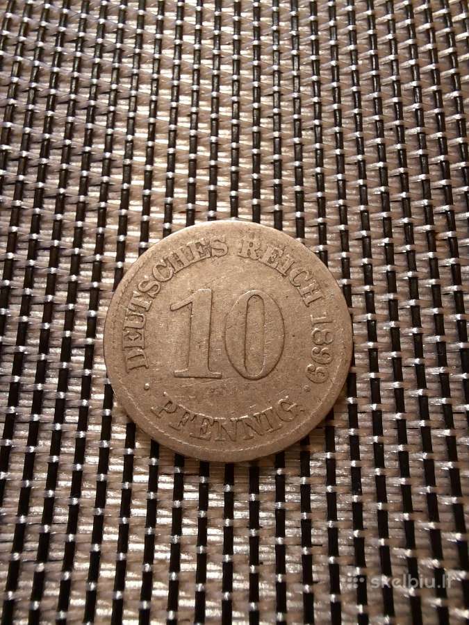 10 pfennig 1899 E - Vokietija