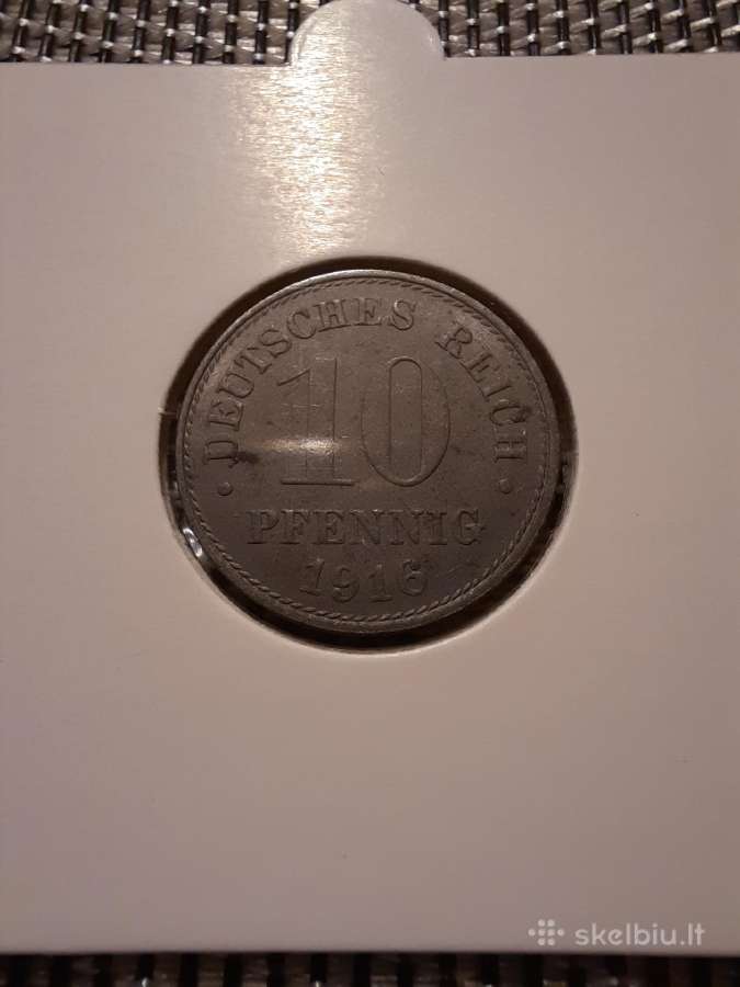10 pfennig 1916 J - Vokietija