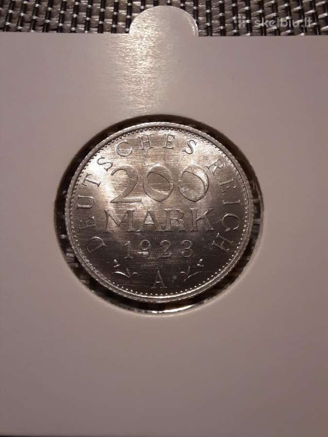 200 mark 1923 A - Vokietija Nr1