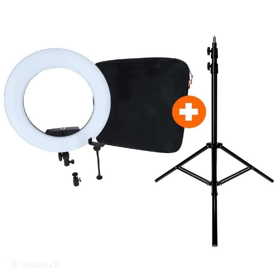 LED žiedinė, makiažo,moon pusmėnulio,video lempos - nuotraukos Nr. 8