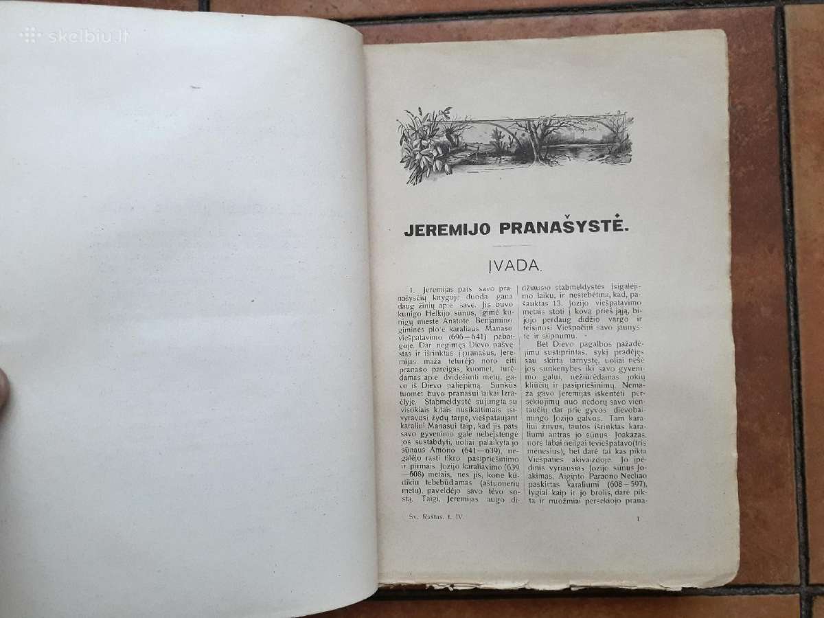 J. Skvireckas "Šventasis raštas" Iv tomas 1932 m. - nuotraukos Nr. 7