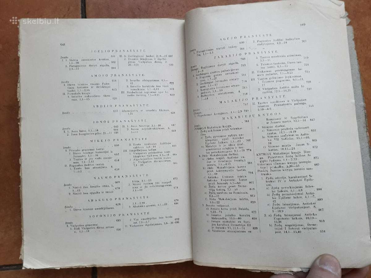 J. Skvireckas "Šventasis raštas" Iv tomas 1932 m. - nuotraukos Nr. 12