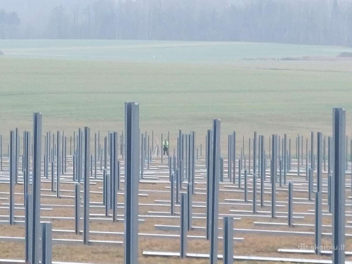 Poliakalė.poliu kalimas saulės elektrinei, tvorai - nuotraukos Nr. 4